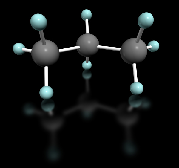 Modelo molecular de etano sobre negro - Foto de archivo #4195955 | Agencia  de stock PantherMedia
