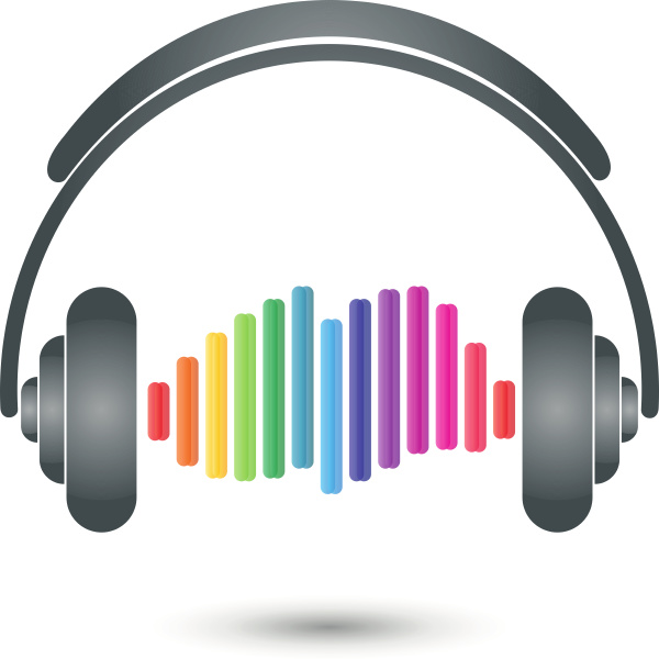 Música cascos audio sonido - Descarga iconos gratis