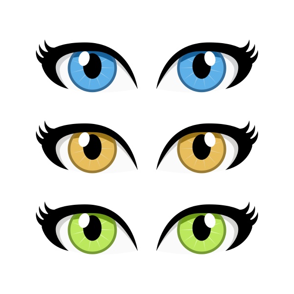 ojos de mujer de dibujos animados aislados en el fondo - Foto de archivo #25929767 | Agencia de stock PantherMedia ojos de mujer de dibujos animados aislados en el fondo - Foto de archivo #25929767 | Agencia de stock PantherMedia