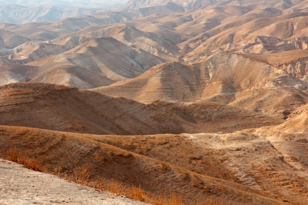 paisaje desertico de judea