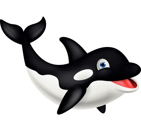 caricatura de orcas