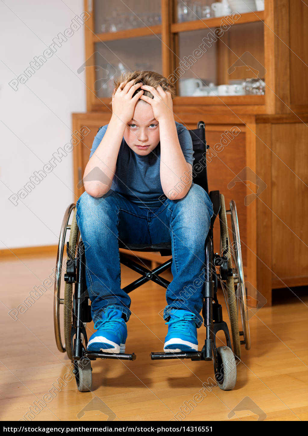 niño discapacitado