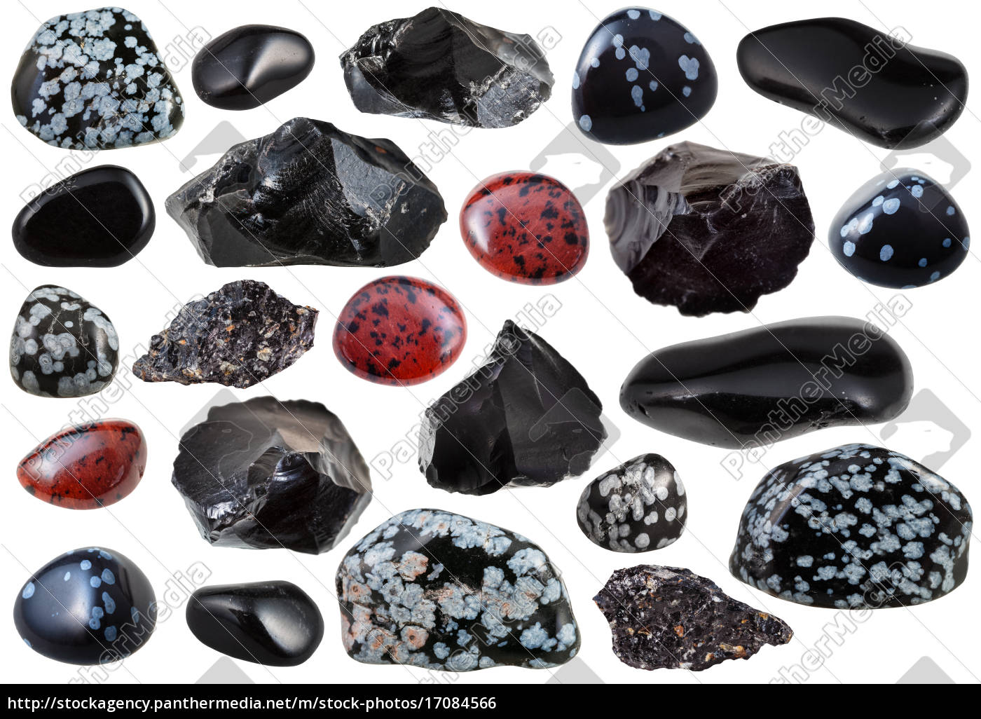 Fondo Conjunto De Piedras Preciosas Minerales Naturales Piedras