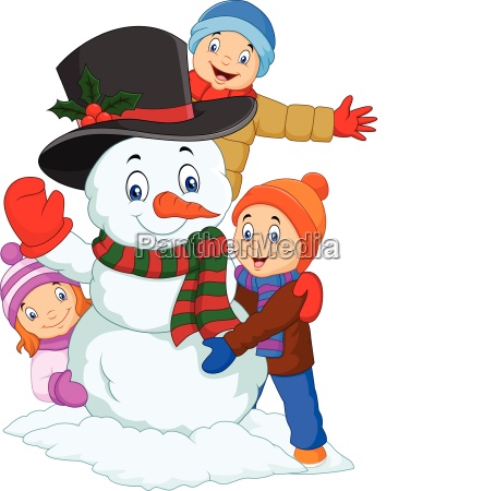 Niños de dibujos animados jugando con el hombre de - Stockphoto #25731675 | Agencia de stock PantherMedia Niños de dibujos animados jugando con el hombre de - Stockphoto #25731675 | Agencia de stock PantherMedia